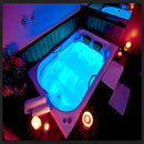 Banheira Dupla Com Hidro Grécia Aquecedor e Cromoterapia - Fabrica Das Banheiras