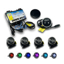 Cromoterapia Sanspray 4 pontos de led +Controlador - Fabrica Das Banheiras