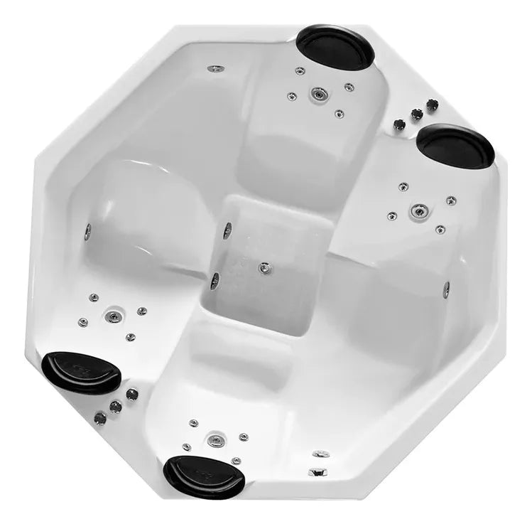 Spa Com Hidromassagem Sextavado Completo - Promoção