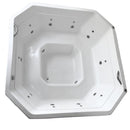Spa Quadrado Charlote Completo com Hidro em Fibra - Fabrica Das Banheiras