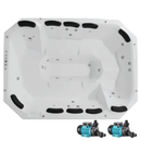 Spa Com Hidro Vancouver Master 40 Jatos + Aquecedor + Cromoterapia - Fabrica Das Banheiras