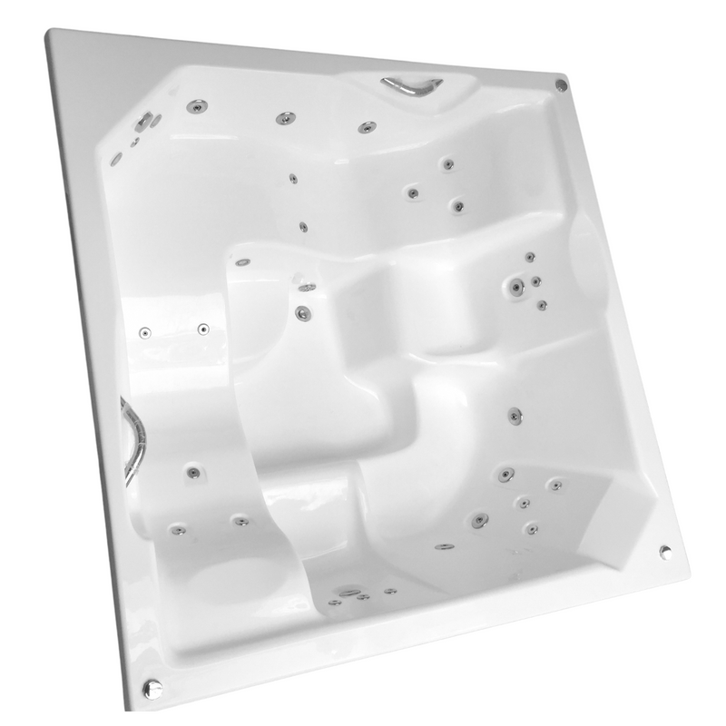 Spa Com Hidro Quadrado - Spa Com Hidromassagem Completo