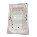 Banheira Dupla Grécia Com Aquecedor e Cromoterapia - Fabrica Das Banheiras