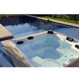 Spa Com Hidro Quadrado 2x2 completo - Aquecedor + Cromoterapia + Filtro + Ozônio