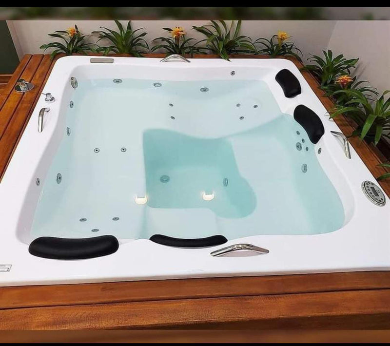 Spa Com Hidro Quadrado Master Top - Spa Já Vai Montado