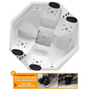 Spa Com Hidro Sextavado Completo - Spa Já Vai Montado - Fabrica Das Banheiras