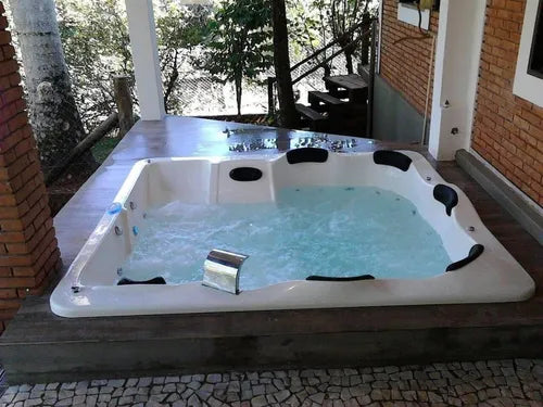 Spa Com Hidro Aquecedor e Cromoterapia - Já Vai Montado