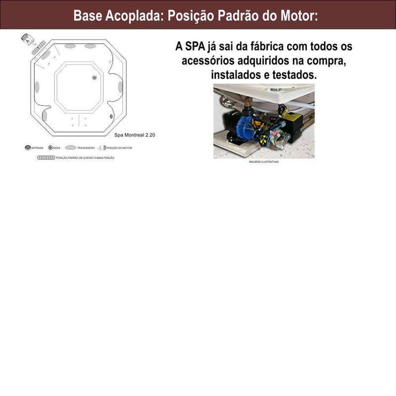 Spa Com Hidro Fênix Master Top - Spa Já Vai Instalado