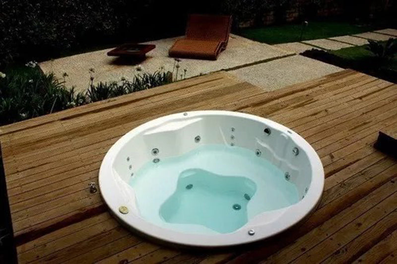 Spa Redondo C/ Hidro E Aquecedor 4 lugares