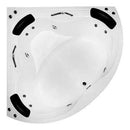 Banheira Dupla Com Hidro De Canto Estilo - Fabrica Das Banheiras