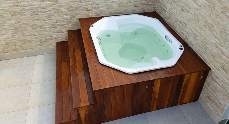 Spa Com Hidro Baby 4 Lugares - Spa Com Hidromassagem Completo