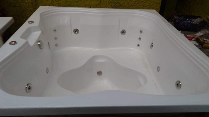 Spa Com Hidro Mirian - Spa Com Aquecedor digital e Kit Cromoterapia